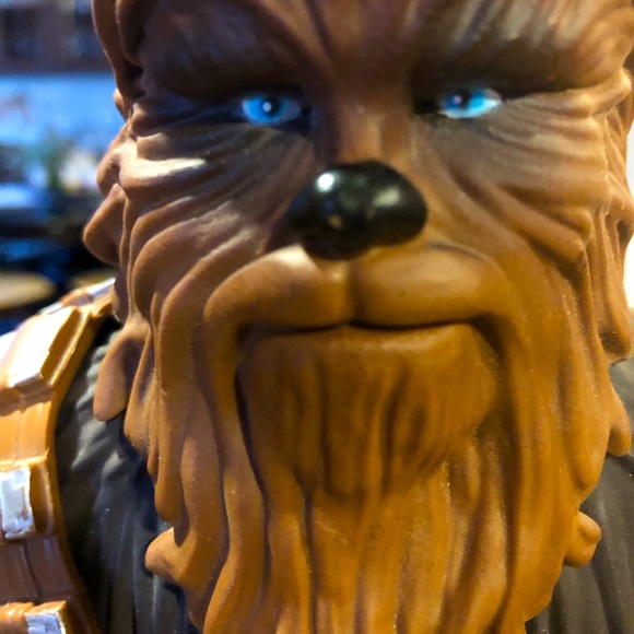 Chewbacca Toy. 20” tall. Comes with removable satchel. - Picture 3 of 3